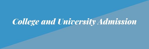 College and University Admission 