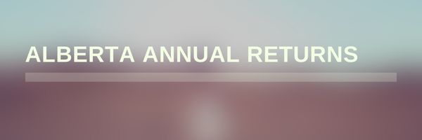 Alberta Annual Return 